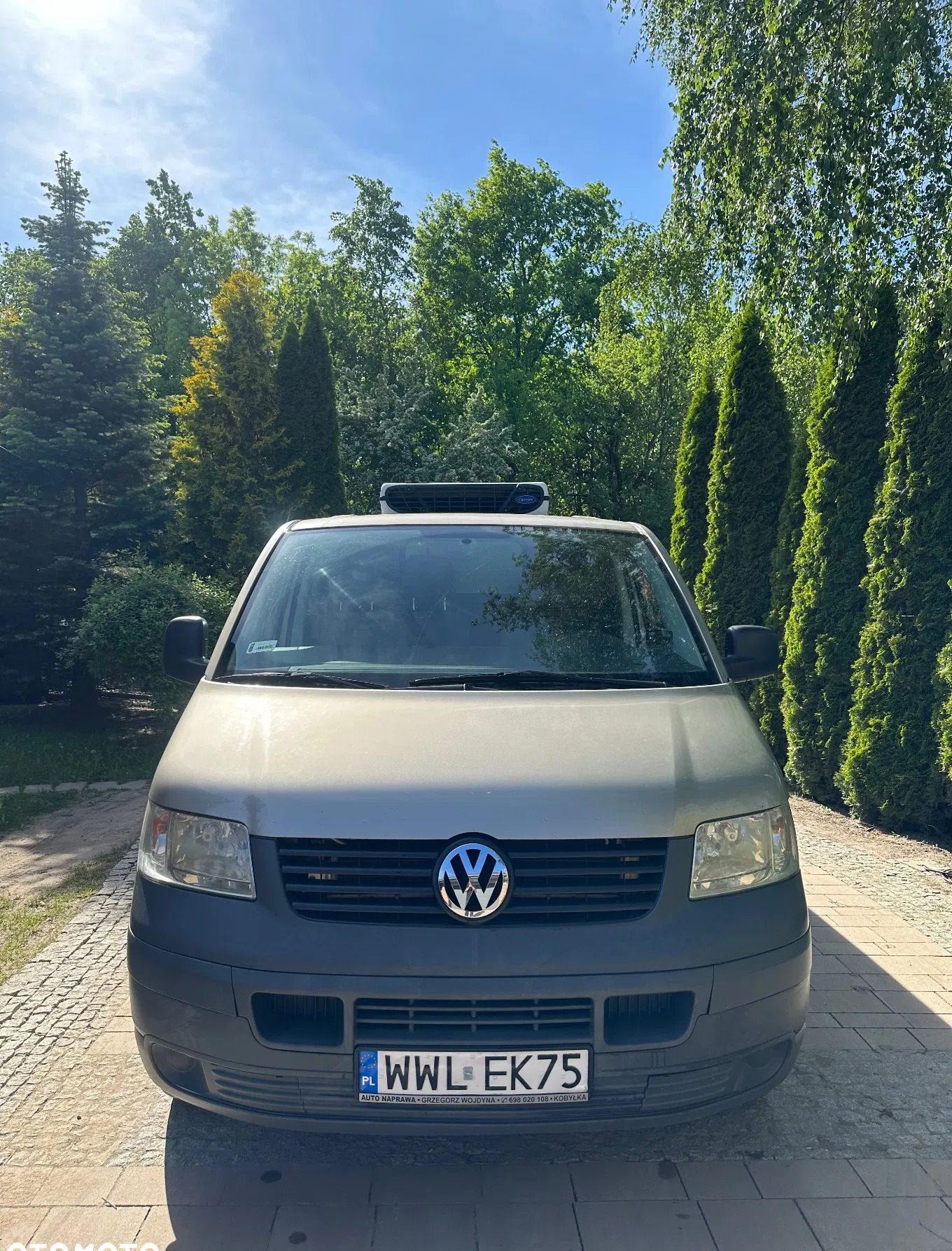 samochody osobowe Volkswagen Transporter cena 41000 przebieg: 258647, rok produkcji 2008 z Kobyłka